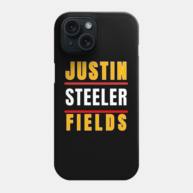 JUSTIN STEELER FIELDS Phone Case by Lolane