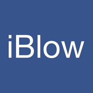 iBlow funny tech design T-Shirt