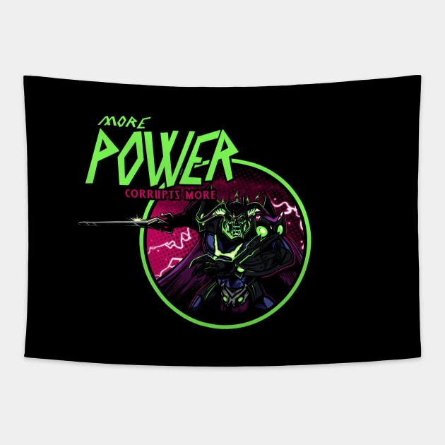 Power Trip Tapestry by AndreusD