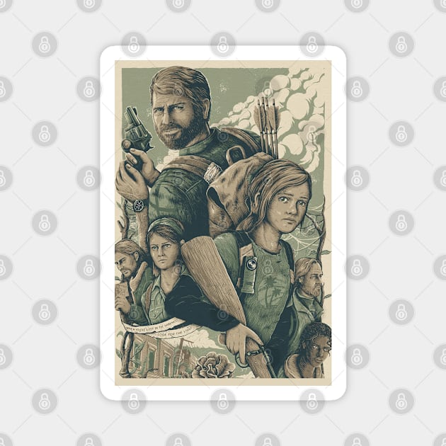 The Last of Us Magnet by TwelveWay