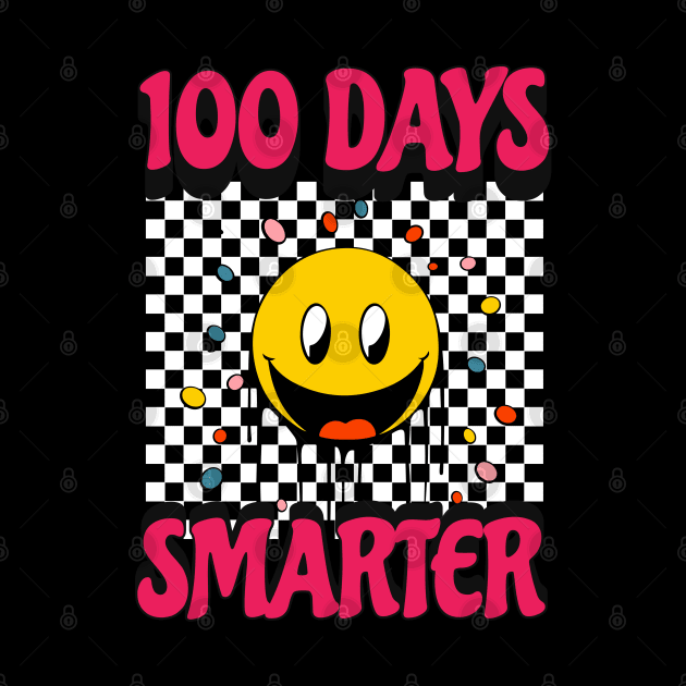 100 Days Smarter 100th Day Of School Kids Toddler by ELMADANI.ABA
