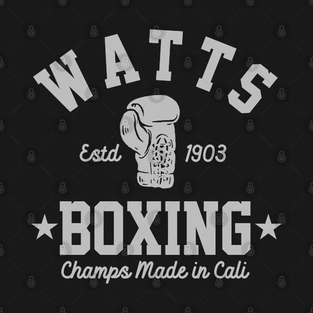 WATTS BOXING by LILNAYSHUNZ