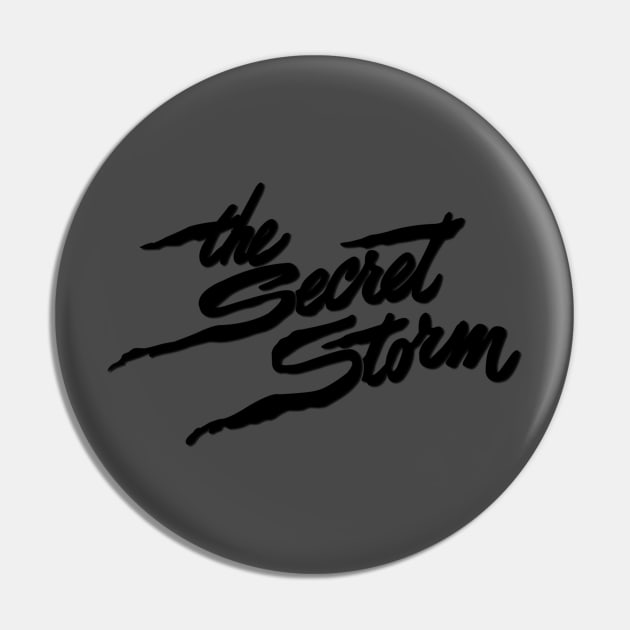 Secret Storm Black Pin by MasterByMaster