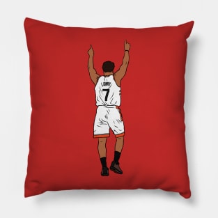 Kyle Lowry Pointing Up Pillow