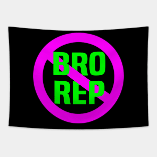 No Bro Reps - Gym Workout Fitness Tapestry