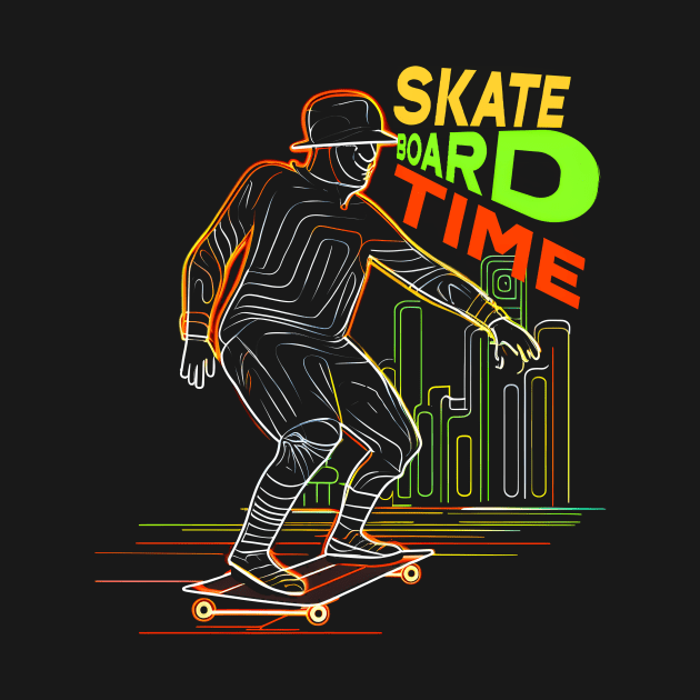 Skateboard Art Design quotes skate board time by A Floral Letter Capital letter A | Monogram, Sticker