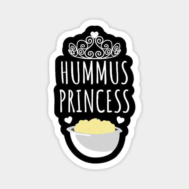 Hummus Princess Magnet by LunaMay