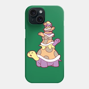 Cute Turtle Stack Phone Case