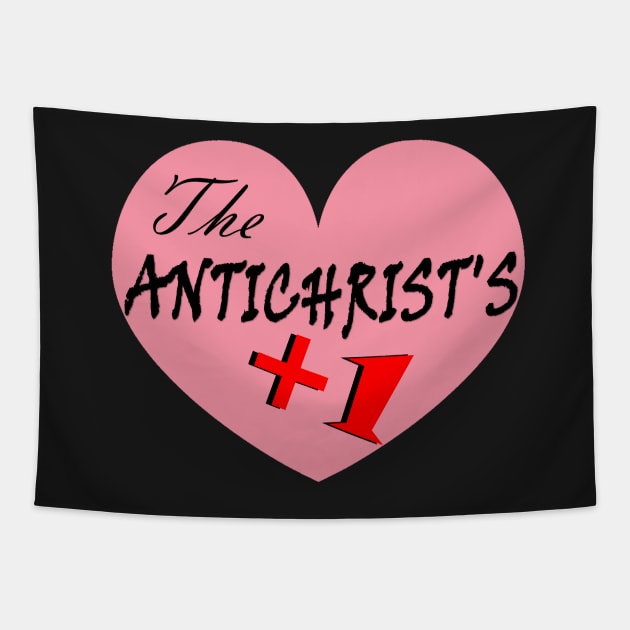 The Antichrist's Plus One The Magnus Archives Slogan Tee And Others Tapestry by nhitori