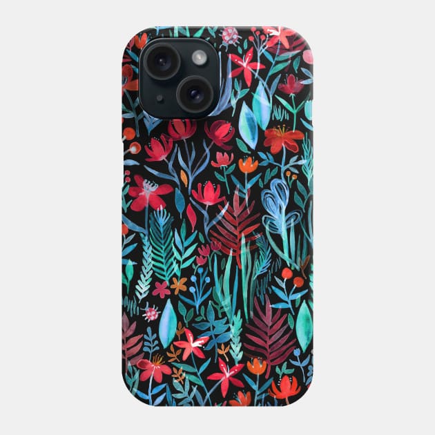 Though I Walk at Night Phone Case by micklyn