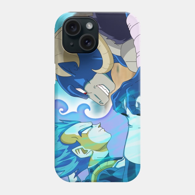 Vegeta Vs Moro Phone Case by randon_lummer