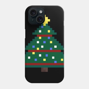 Christmas Tree Pixel Art Phone Case