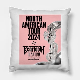 Beartooth North American Tour 2024 Pillow