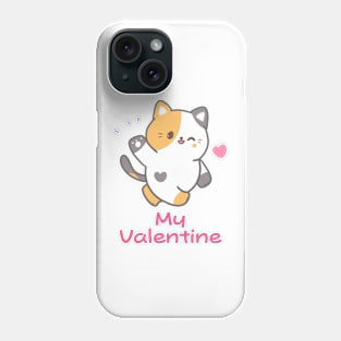 My Valentine Cat 1 Phone Case