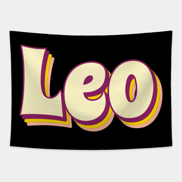 Leo Tapestry by Mooxy