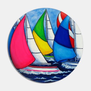 Colourful Regatta Pin