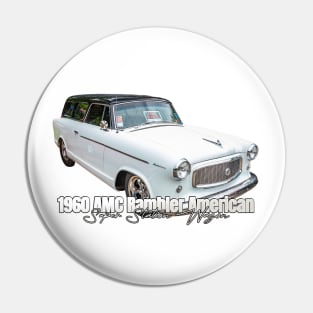 1960 AMC Rambler American Super Station Wagon Pin