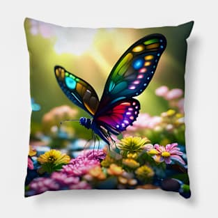 Black Butterfly Pillow