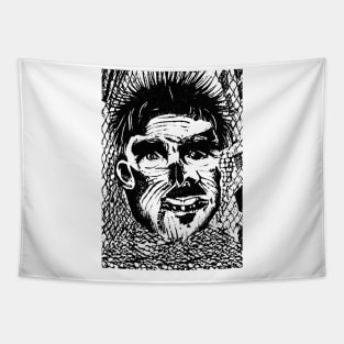 Punk Face Tapestry