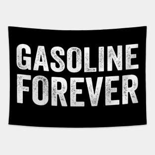 Gasoline Forever White Style Tapestry