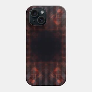 Black Hole Fantasy Abstract Geometric Pattern Design Phone Case