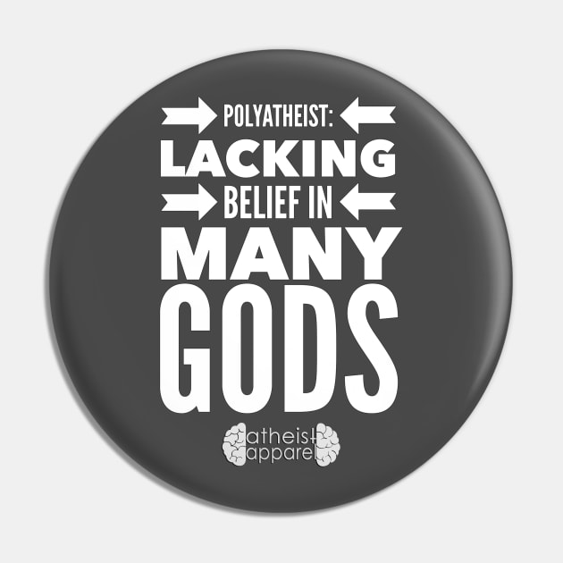 Polyatheist Pin by myimage