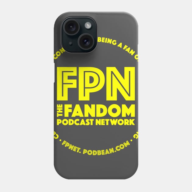 Fandom Podcast Network Yellow Phone Case by Fandom Podcast Network