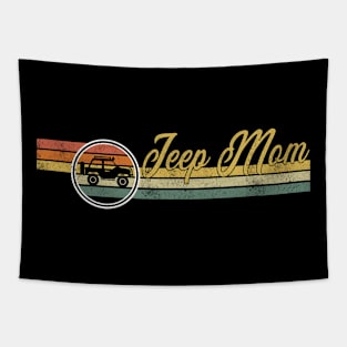 Jeep Mom Jeep Women Vintage Jeep Retro Jeep Sunset Jeep Jeeps Lover Jeep Mama Tapestry