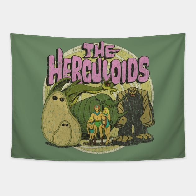 The Herculoids 1967 Tapestry by JCD666