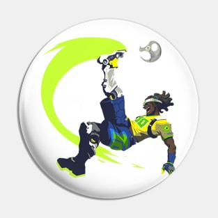 Lucio Football Pin