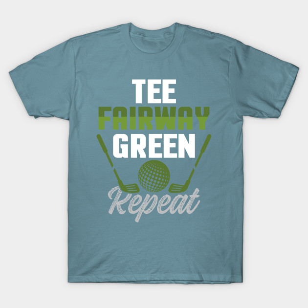 Discover Tee Fairway Green Repeat Golf - Golf - T-Shirt