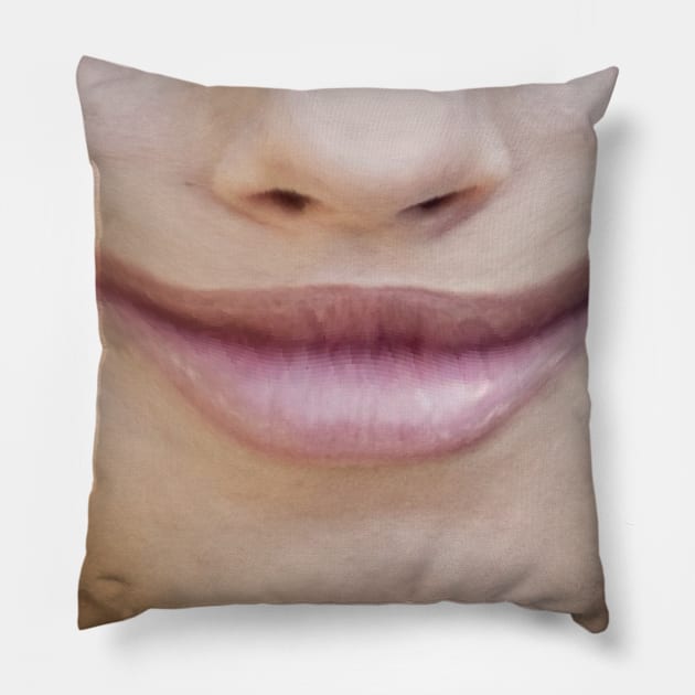 Funny Girl Face Mask | Face Mask with mouth |Funny Man Face Mask | Smile Face Mask | Funny Face Pillow by jack22