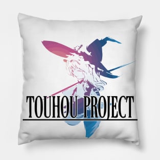 Touhou Project Marisa Logo Pillow