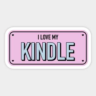 Books Are My Kind Of Candy / Bookish Pastel Green Bubblegum For Kindle  Girlie Book Readers Tbr Sticker for Sale by Latinoladas