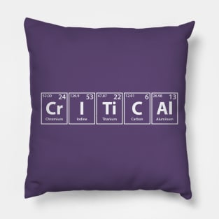 Critical Elements Spelling Pillow