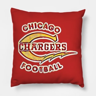 Chicago Chargers Football Pillow