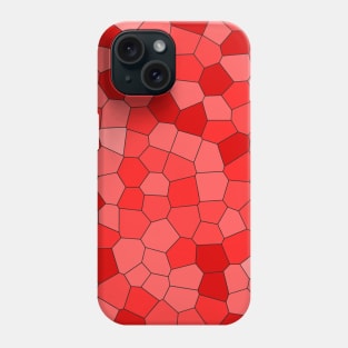 Artistic Red Color Pattern Phone Case