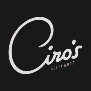 Ciro's Nightclub Hollywood Vintage T-Shirt