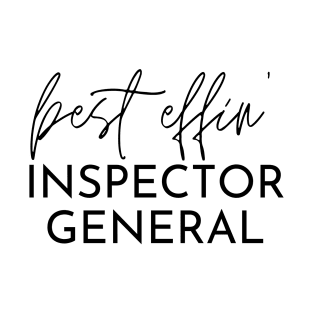 Inspector General Gift Idea For Him Or Her, Thank You Present T-Shirt