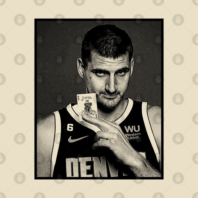 Nikola Jokic The Joker by Puaststrol