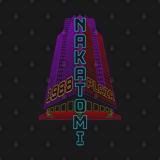 Nakatomi Plaza 1988 by Lunaaart