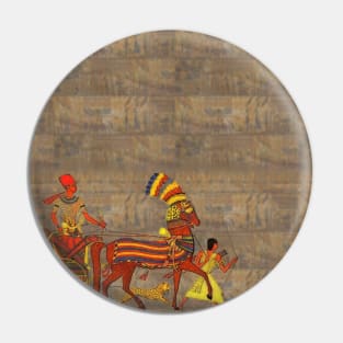 Egyption Charioteer Pin