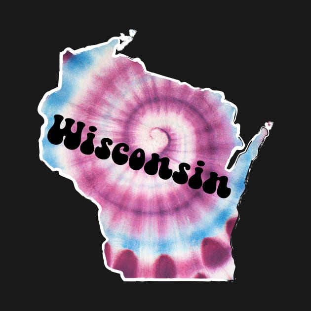 Wisconsin Tie Dye by SunburstGeo