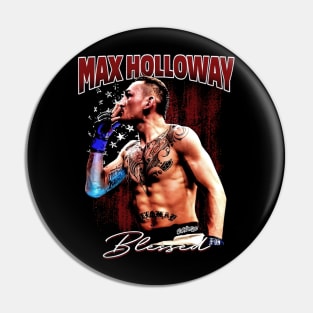 Raged Max Holloway Pin