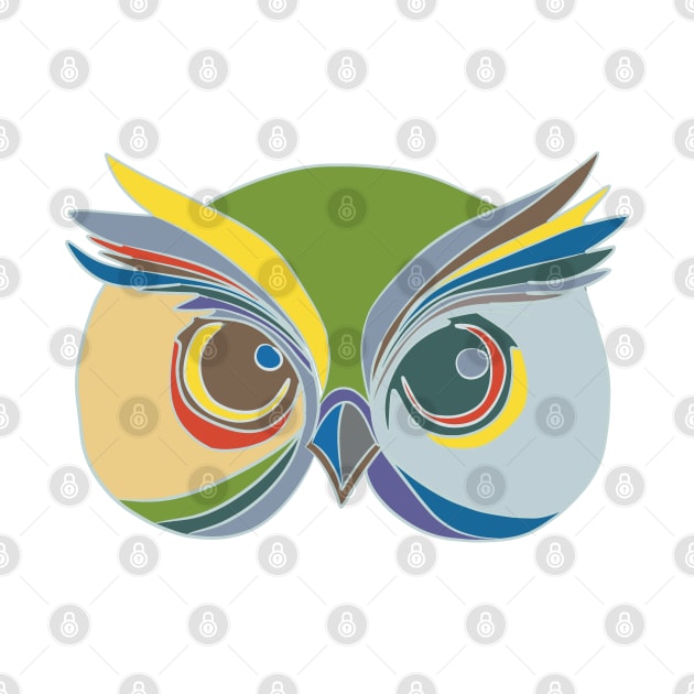 Owl 6 by Abstract Scribbler