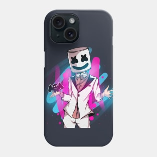 Marshmello Happy Neon Party Phone Case