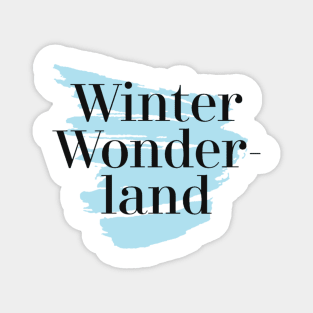 Winter wonderland Magnet