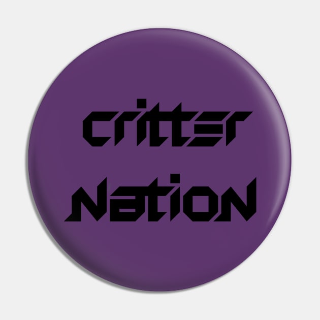 Critter Nation Pin by TheHorrorBasementPodcast