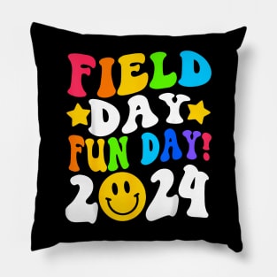 Field Day 2024 Fun Field Day Trip Student Kids For Teacher Pillow