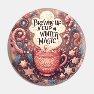 hot cocoa, winter magic Pin